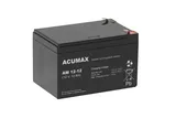 Батарея аккумуляторная Acumax AM12-12, 12V/12Ah, 95(101)x151x98 HxLxW, 3.8kg, 6-9 лет