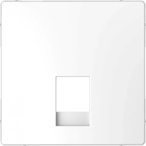 Лицевая панель Schneider Electric D-Life, центральная накладка для розетки 2-ной RJ11/RJ12, бел. лотос, SD