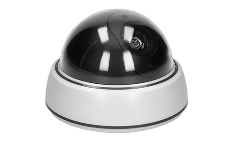 Муляж камеры ORNO c LED-индикатором, внутри и снаружи помещений, белый корпус, питание 3x1,5V AA-батарейки