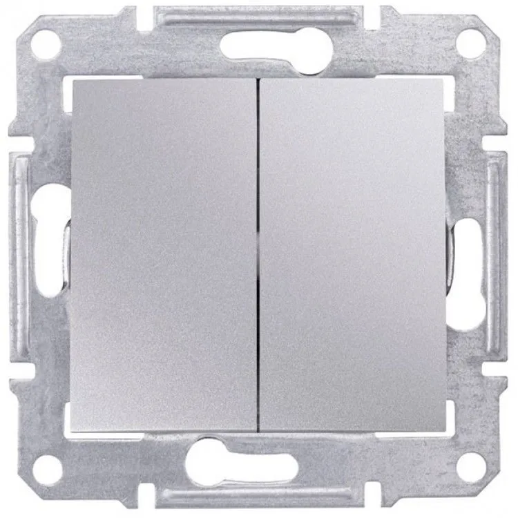 Выключатель Schneider Electric Sedna, перекл. 2кл., алюминий