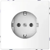 Розетка Schneider Electric D-Life, 16А, с з/к и шт, винт. зажим., бел. лотос, SD