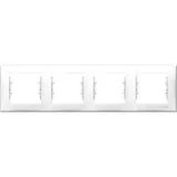 Рамка Schneider Electric Sedna, х4 горизонтальная, белый