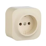 Quteo - Розетка 2P 10/16A (сл.кость)