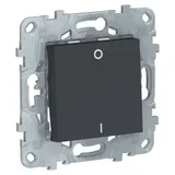 Выключатель Schneider Electric Unica, NEW двухполюсный, 1-клавишный, схема 2, 16 AX, 250 В, антрацит