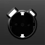 Накладка для розетки Schuko с зарядным устройством USB A+C, со шторками 16A 250В, черный графит, серия S08