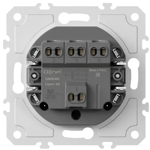 Механизм выключателя В3 (простого), 10A 250В~, серия DB