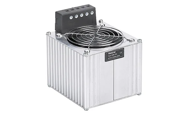 Нагреватель NTL 1500 1500W полупроводниковый в алюм. корпусе с вентилятором и термостатом, 230VAC, винт. клемма, на дин-рейку