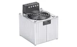 Нагреватель NTL 1500 1500W полупроводниковый в алюм. корпусе с вентилятором и термостатом, 230VAC, винт. клемма, на дин-рейку