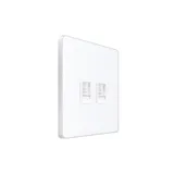 Компьютерная розетка Systeme Electric Infinity, информационная скрытой установки RJ-45 кат.5e 2-я, Арктический лед