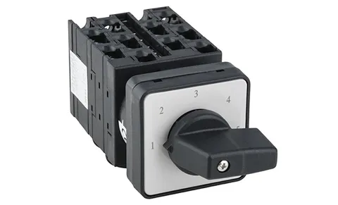 Переключатель UKT0-5-8252/E, 2P, 20A, тип 1-2-3-4-5, 2NO на 1_5, на дверь, фронт IP65