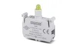 Блок индикатора, желтый, LED, 12_30VAC/DC, монтаж на адаптер для CP/CM серий