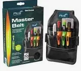 Набор для разметки Pica Master Belt с поясной сумкой-чехлом (включает в себя карандаш 3030, грифели 4020, маркер для глубоких отверстий черный 150/46, маркер сухой промышленный красный 990/40, маркер белый 532/52)
