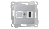 Rita - Розетка 1xHDMI, нерж. сталь