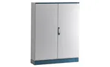 Щит ECOMP моноблочный 1200x1000x400мм (ВxШxГ) с монтажной панелью, RAL7035, IP55