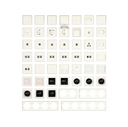 Накладка для светильника Step Light DB986, матовый кремовый, серия S08