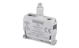 Блок индикатора, белый, LED, 100_230VAC, монтаж в коробку, для CP/CM серий