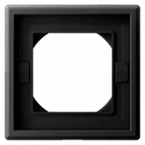 Рамка Systeme Electric ArtGallery, 1-постовая IP44, карбон