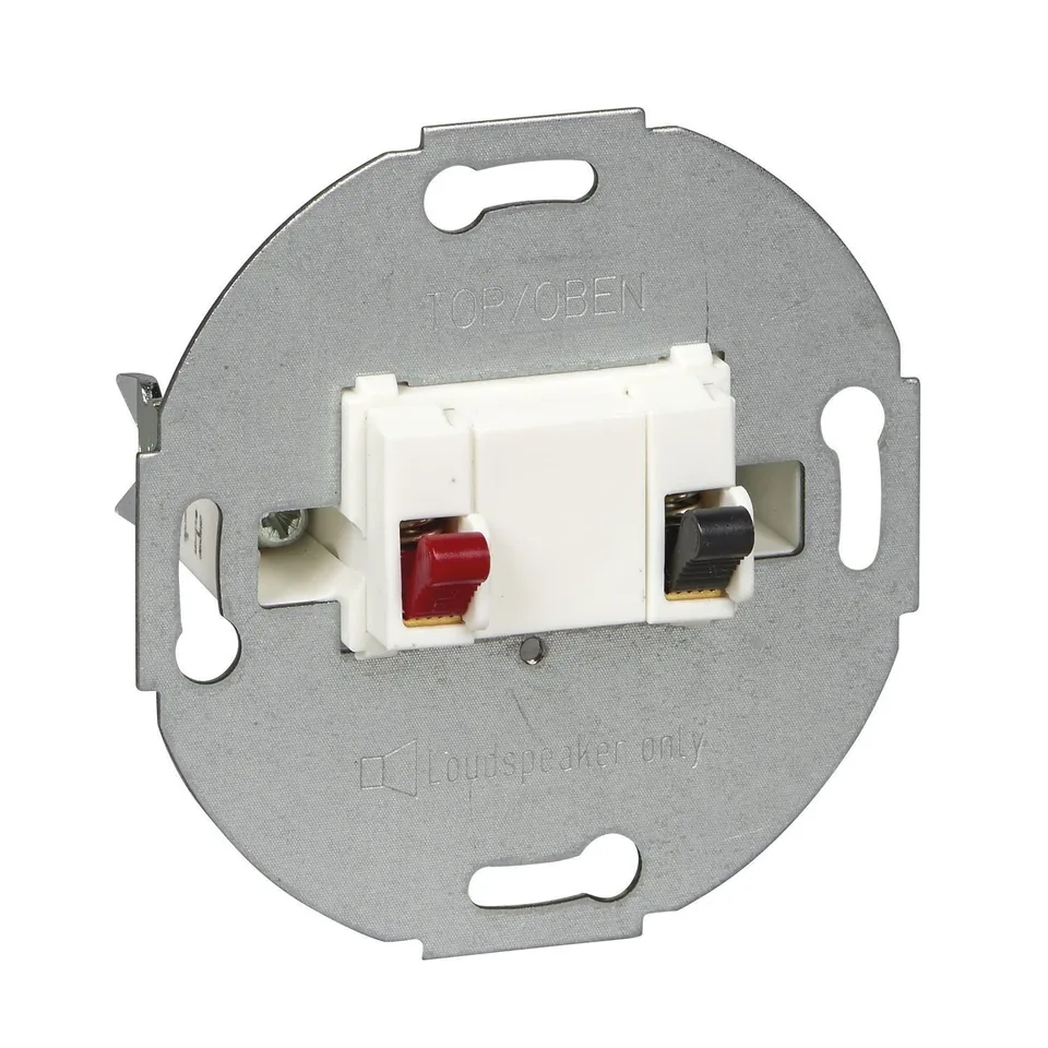 Розетка Schneider Electric D-Life, механизм для громкогов., пол-белый