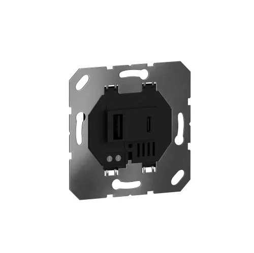 USB зарядное устройство, 3.1A тип A, С черный