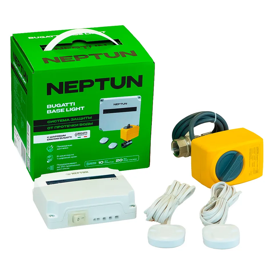 Система контроля протечки воды Neptun Base Light, 3/4"