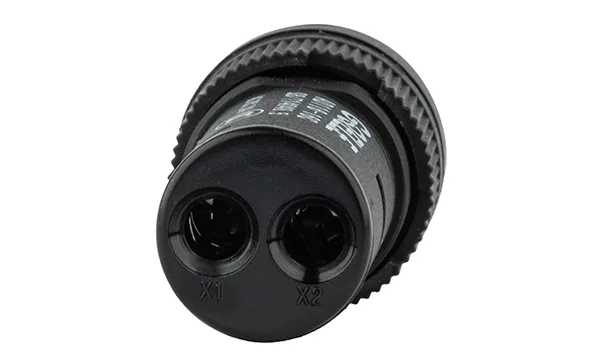 Индикатор светодиодный моноблочный AD16-16C, красный, LED 24VAC/DC, 16mm, IP50