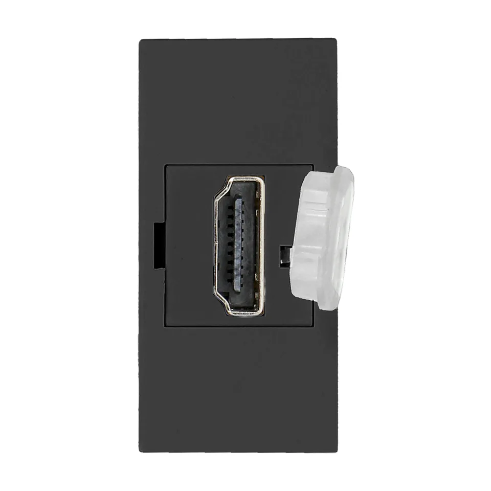 Noen - Розетка HDMI, двойной разъем, тип А, 1М, черная