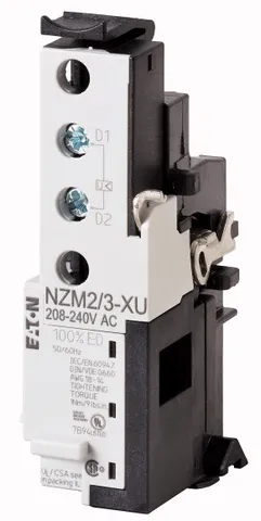 Расцепитель мин. напряжения NZM2/3-XU208-240AC, 208_240V50/60Hz, для NZM2, NZM3, N2, N3, LZM2, LZM3, LN2, LN3