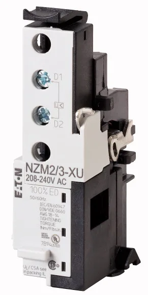 Расцепитель мин. напряжения NZM2/3-XU208-240AC, 208_240V50/60Hz, для NZM2, NZM3, N2, N3, LZM2, LZM3, LN2, LN3