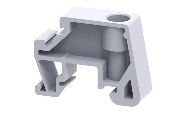 Стопор концевой CA602 /8x28mm, DIN15, винтовое крепление, серый