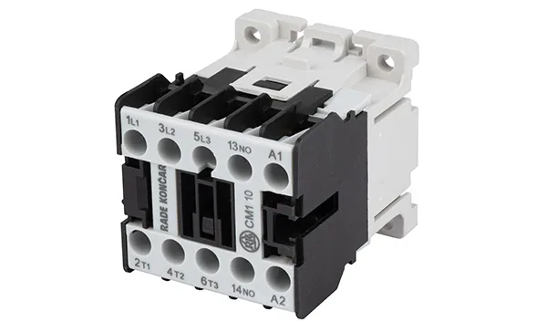 Мини-контактор CM1 10 24V 50Hz, 3P, 9A/(20A по AC-1), 4kW(400VAC), 24VAC, 1NO