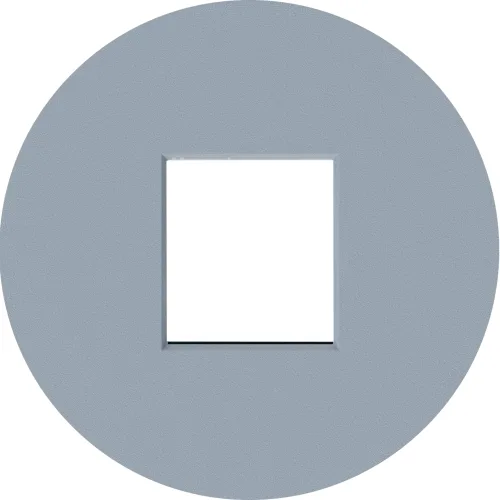 Накладка 1-я для розеток RJ45, TV, SAT, HDMI, матовый серый, серия D16