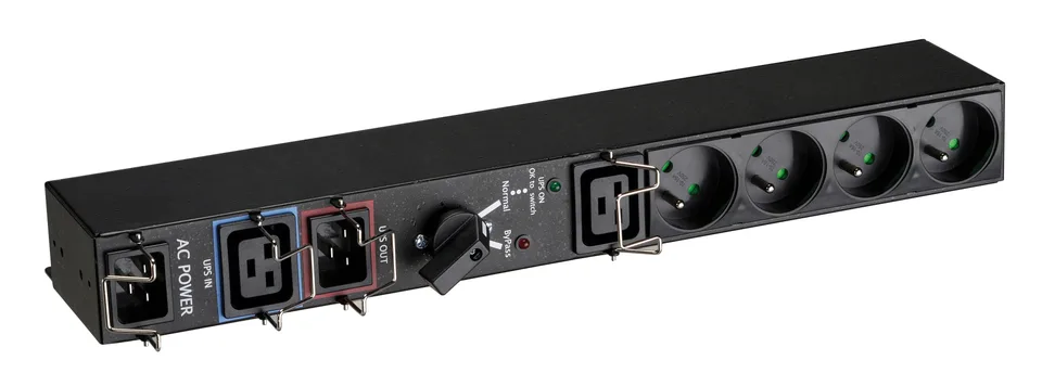 Байпас механический Eaton Hot-Swap MBP3KID, 3000VA, 4xDIN, 1xIEC C19 16A