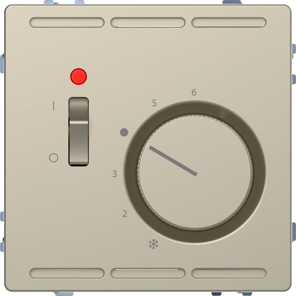 Термостат Schneider Electric D-Life, терморегулятор с центр. пл. с выкл.230В, сахара, SD