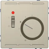 Термостат Schneider Electric D-Life, терморегулятор с центр. пл. с выкл.230В, сахара, SD
