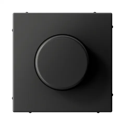 Диммер (светорегулятор) Systeme Electric ArtGallery, накладка для светорегулятора, базальт
