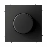 Диммер (светорегулятор) Systeme Electric ArtGallery, накладка для светорегулятора, базальт