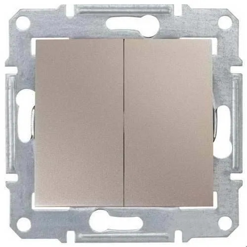 Выключатель Schneider Electric Sedna, перекл. 2кл., титан