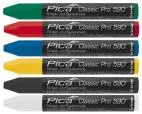 Мелок разметочный люминесцентный PICA Classic Pro 592/054 / оранжевый