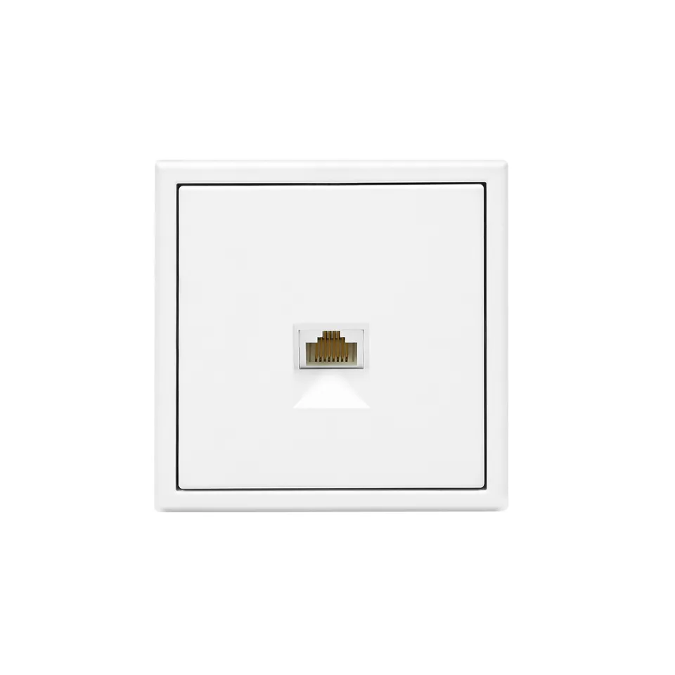 Розетка компьютерная Systeme Electric ArtGallery, RJ45, кат. 5е, механизм, лотос