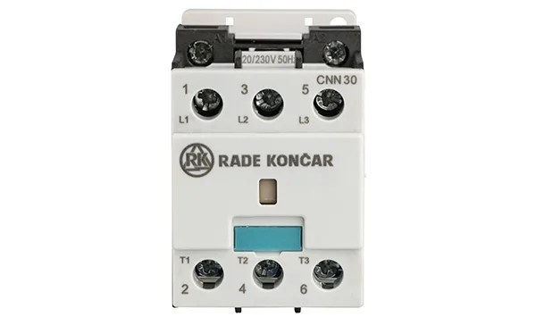 Контактор CNN 30 00 220/230V 50Hz, 3P, 30A/(40A по AC-1), 15kW(400VAC), 220/230VAC