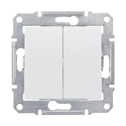 Выключатель Schneider Electric Sedna, перекл. 2кл., белый