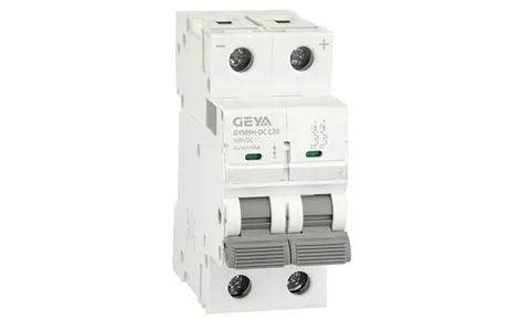 Авт. выкл. GYM9HDC-2P-20C, 2P, 20A, хар-ка C, 6kA, 250VDC, 2M