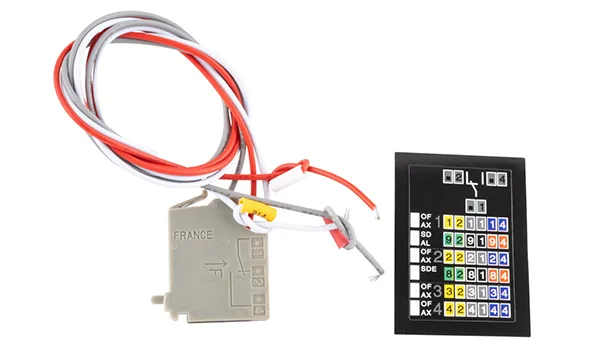 Блок-контакт аварийный AL, 1CO, 4A 250VAC15//6A 24VDC12//0.3A 250VDC12, для SDM6-100_SDM6-1600
