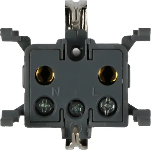 Механизм розетки 2К+З для скрытой установки, IP55, серия W55