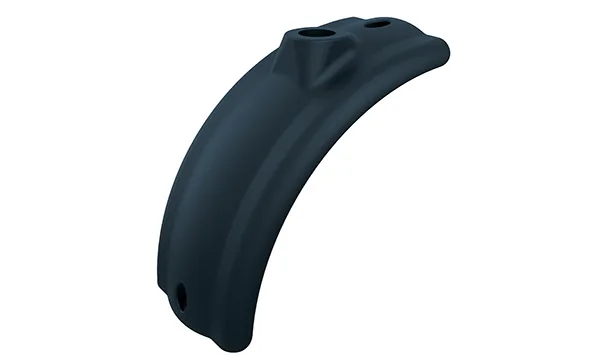 Крышка для установки сигнальной лампы на угловой сегмент ETR060, RAL5020, m=0,13кг