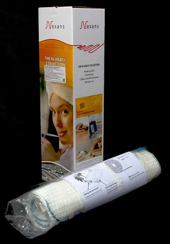 Нагревательный мат Nexans MILLIMAT 150 Вт/м², 1500 Вт, 11,1 м² (0,5 × 20 м)