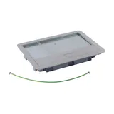 Крышка под покрытие до 8mm для коробки 8/12M, нержавеющая сталь