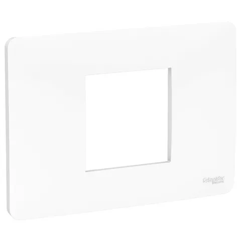 Рамка Schneider Electric Unica, MODULAR 2-модульная, белый