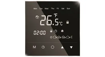 Терморегулятор iQ WATT Black Diamond программируемый сенсорный, 16 А