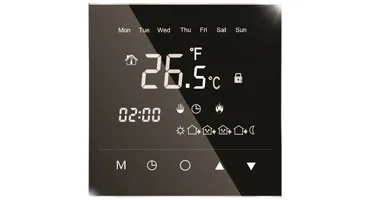Терморегулятор iQ WATT Black Diamond программируемый сенсорный, 16 А